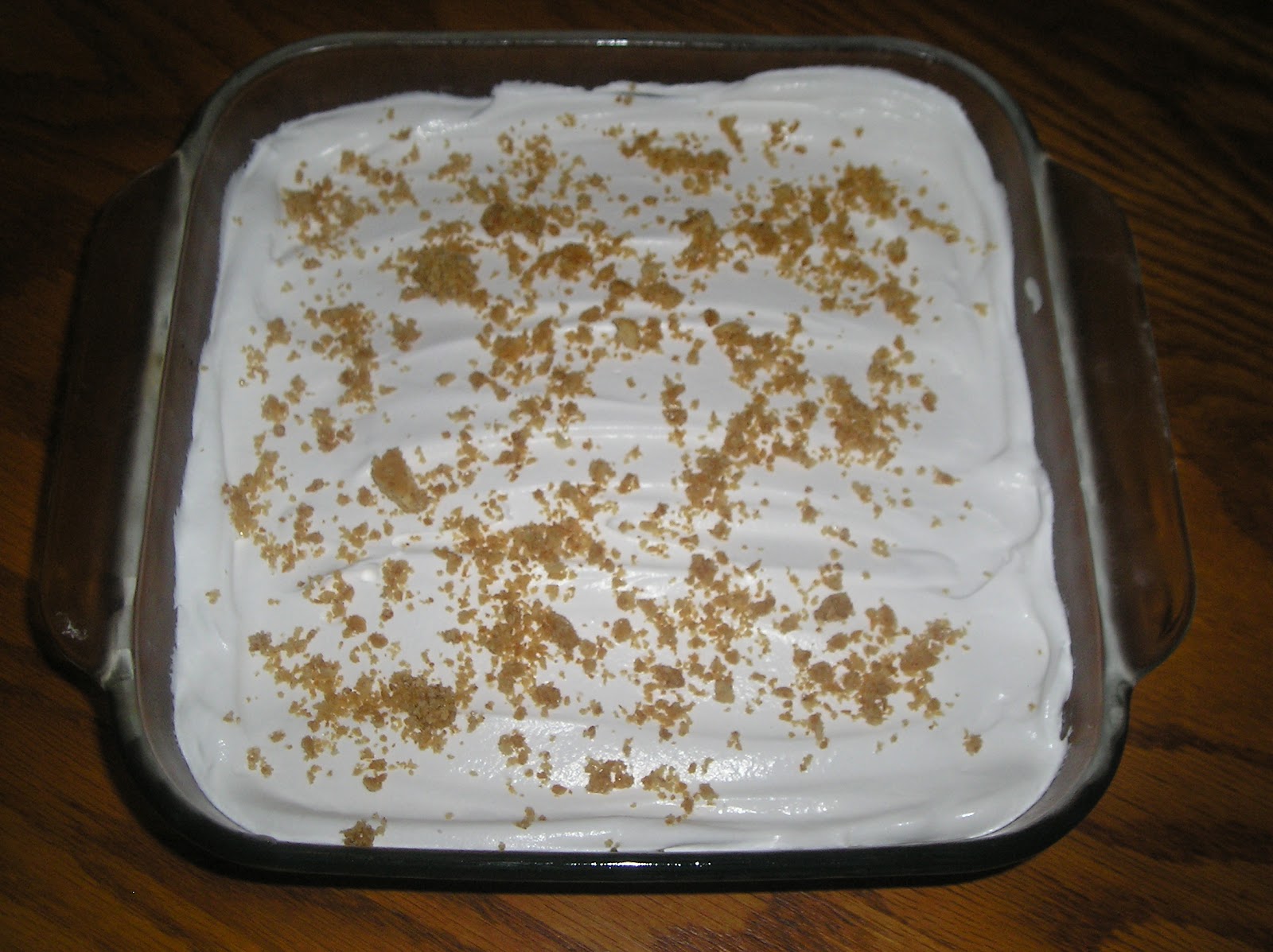 graham cracker pudding dessert